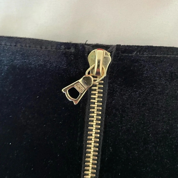 Sandro velour zip mini skirt - Picture 4 of 11